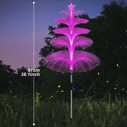 Luces Solares de Medusa, Iluminación LED de 7 Colores