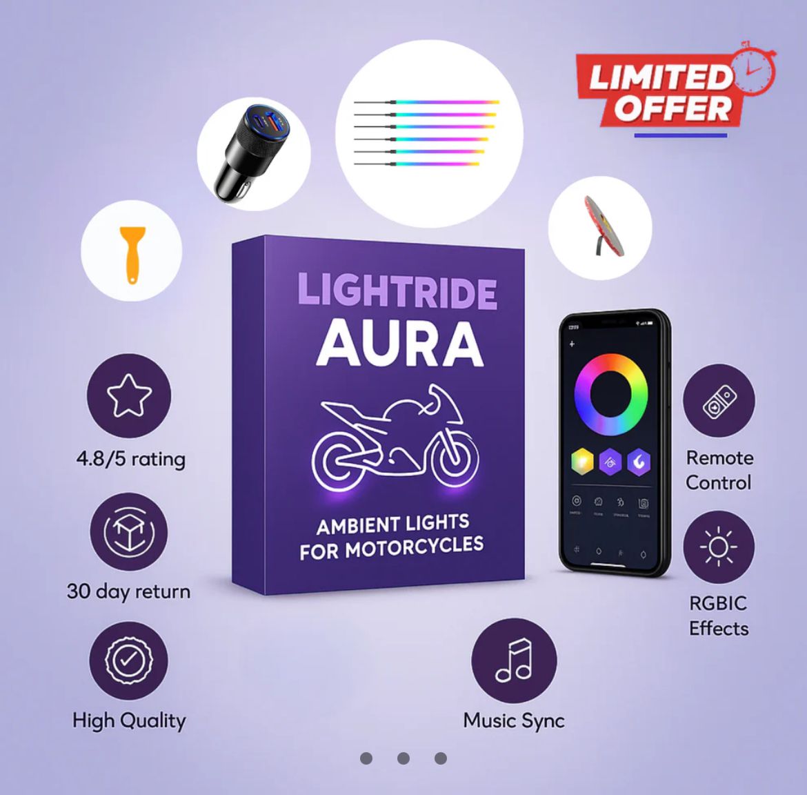 LIGHT RIDE MOTO GLOW