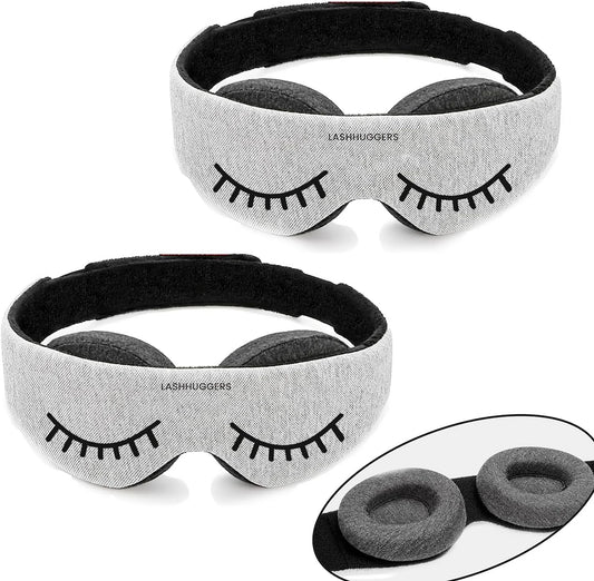 Antifaz para dormir con extensión de pestañas