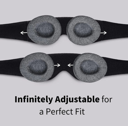 Antifaz para dormir con extensión de pestañas